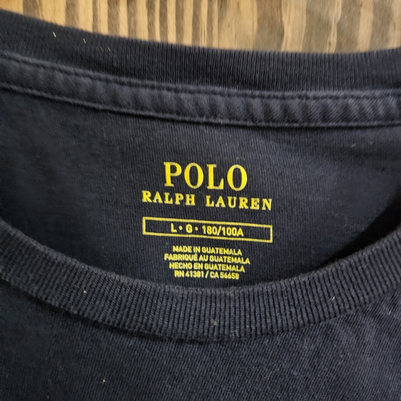 Polo by Ralph Lauren Dark Blue Crew Neck - Picture 2 of 2
